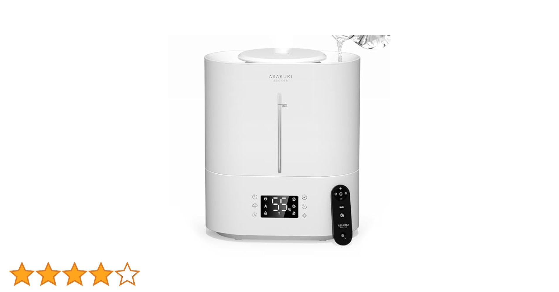 加湿器 Saki 加湿器 Saki Genki Mart] 卓上型極静音加湿器